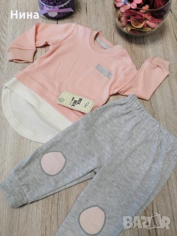 Екип с дълъг ръкав , снимка 3 - Комплекти за бебе - 25929527