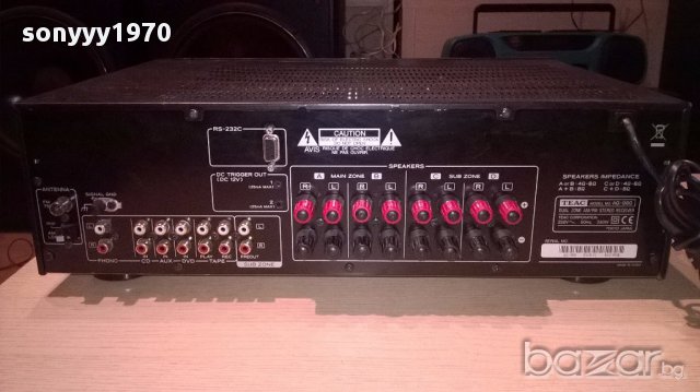 Teac ag-980 receiver-330w tokyo japan-внос швеицария, снимка 9 - Ресийвъри, усилватели, смесителни пултове - 14307509