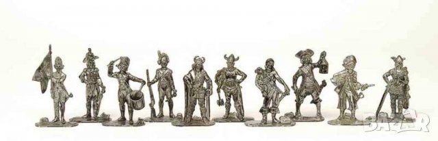 Метални фигурки войници рицари викинги римляни 