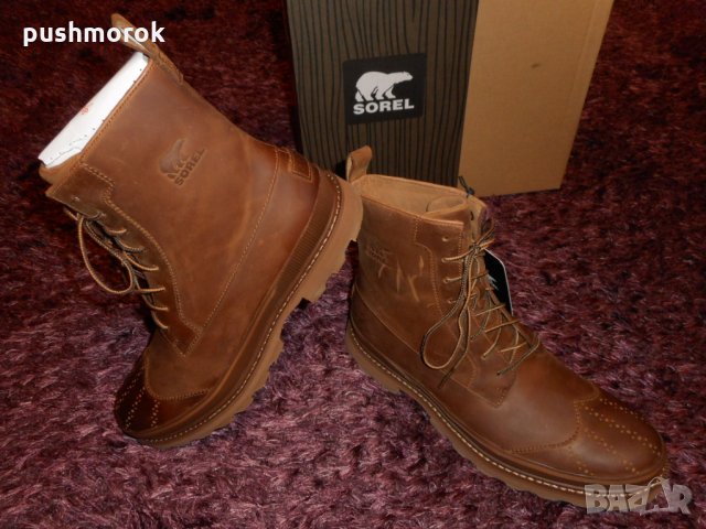 SOREL Madson Wingtip Boot Waterproof Oxford, снимка 4 - Мъжки боти - 23479315