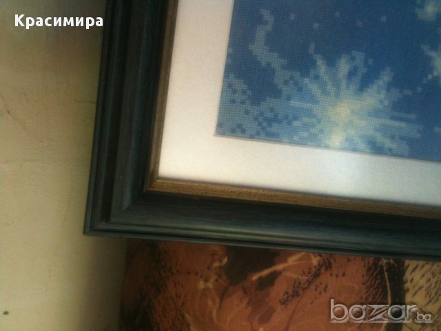 Гоблен"Синьо сияние", снимка 3 - Гоблени - 11497214