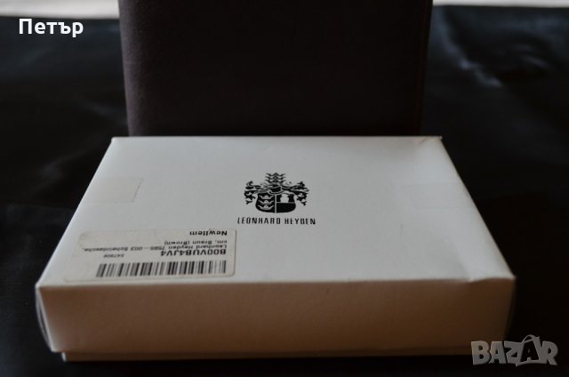 Leonhard Heyden DAKOTA Classic кафяв хоризонтален портфейл, снимка 8 - Портфейли, портмонета - 19783113