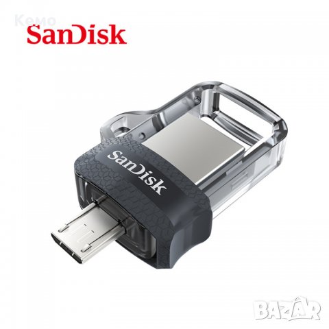 USB флаш памет SanDisk 16GB Micro Usb/ USB 3.0 за Телефон, Лаптоп, PC, TV, снимка 2 - USB Flash памети - 21689549