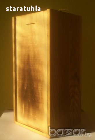 Дървена кутия с трици за подарък, колекция и съхранение на вино, снимка 4 - Колекции - 17697792