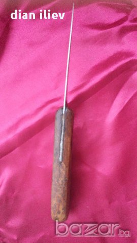 Стар нож от бабино време, снимка 2 - Антикварни и старинни предмети - 13861661