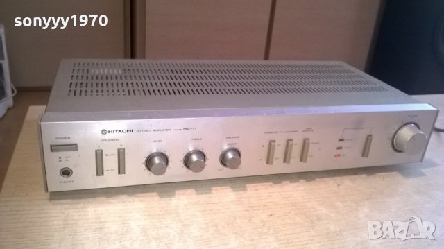 hitachi-STEREO amplifier-made in japan, снимка 1 - Ресийвъри, усилватели, смесителни пултове - 24893513