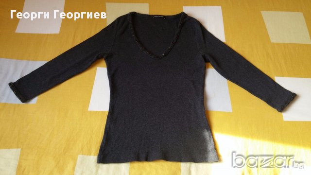 Дамска дизайнерска блуза  Luisa Cerano/Луиза Серано, 100% оригинал, снимка 6 - Блузи с дълъг ръкав и пуловери - 17780592