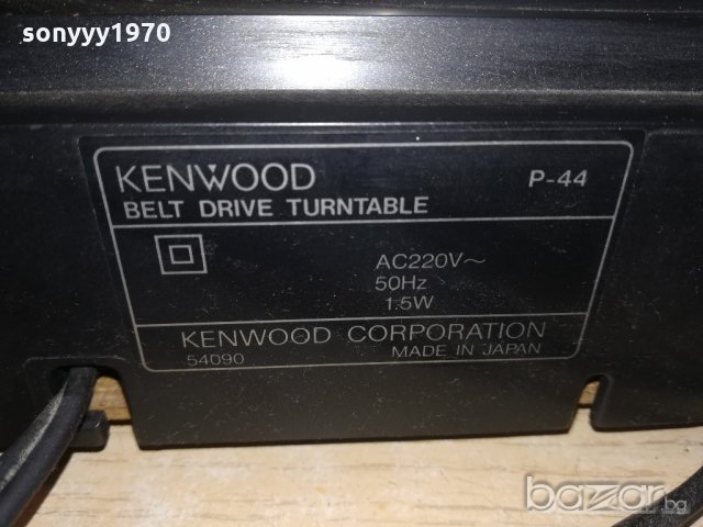 kenwood p-44 made in japan-грамофон-внос швеицария, снимка 10 - Грамофони - 21068903