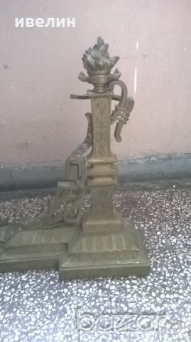 барокова декорация пред камина, снимка 2 - Антикварни и старинни предмети - 20126119