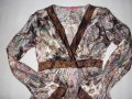Елегантна блуза в нежни цветове, снимка 1 - Блузи с дълъг ръкав и пуловери - 17193210