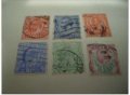 пощенски стари марки от Англия 1902 г / 1910 г