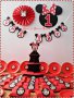 украса и аксесоари на тема Мини Маус за детски рожден ден, снимка 1 - Други - 17364853