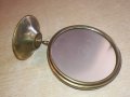 старо френско огледало-антика-мед/месинг-внос от франция, снимка 4