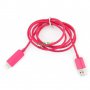 USB кабел за телефон за бърз трансфер на данни и зареждане, снимка 1