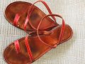 Изящни сандали,естествена кожа, снимка 1 - Сандали - 25194288