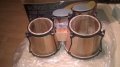 New bongos set+cd-40x23x19-made in germany-внос швеицария, снимка 7