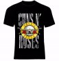Guns N Roses Logo Rock Тениска Мъжка/Дамска S до 2XL