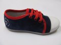 №25 до №30 Елегантни спортни обувки естествена кожа синьо/червено, снимка 2