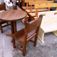 Дървени столове и маси по поръчка, снимка 14 - Обзавеждане за заведение - 17661898