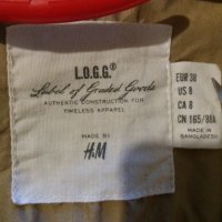 Дам.риза-"L.O.G.G"-by"H&M"-/памук/-бежова. Закупена от Италия., снимка 4 - Ризи - 21980195