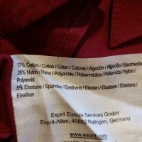 Дам.риза-"ESPRIT"-/памук+полиамид+ликра/-бордо. Закупена от Германия., снимка 8 - Ризи - 22002771