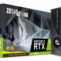 Zotac GeForce RTX 2080 Blower Edition 8192MB GDDR6 PCI-Express Graphics Card, снимка 1 - Видеокарти - 23345024