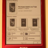 Eлектронен четец/ereader Sony Prs-t1 6" E-ink 2GB WiFi mp3 Audio, снимка 7 - Електронни четци - 10799269