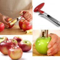 Нож за почистване на ябълки Apple Corer, снимка 2 - Прибори за хранене, готвене и сервиране - 13366557