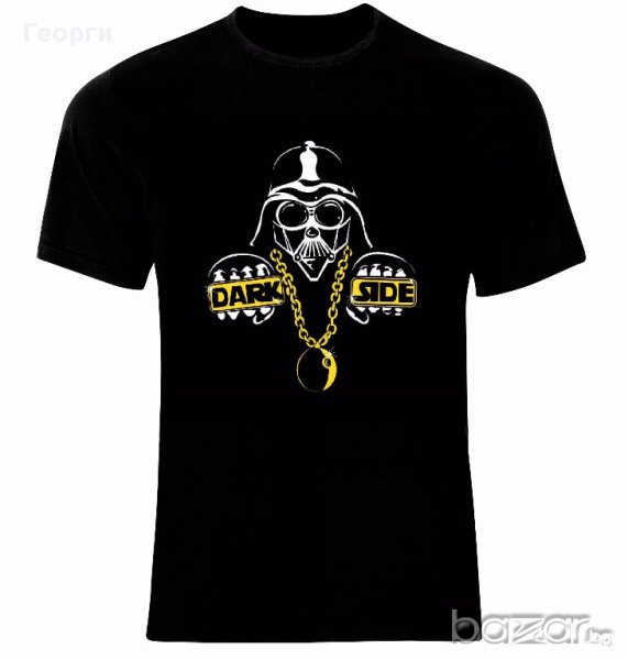 Междузвездни Войни Star Wars Darth Vader Дард Вейдър Dark Side Funny Тениска Мъжка/Дамска S до 2XL, снимка 1