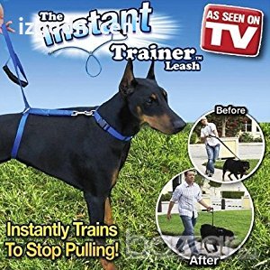 Хуманна каишка (повод) за кучета instant trainer, снимка 1