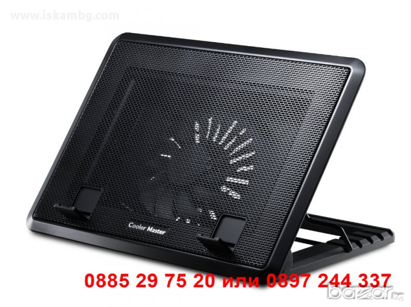 Мултифункционален Охладител за лаптоп от 9 до 17 инча - код Ergonomic, снимка 1