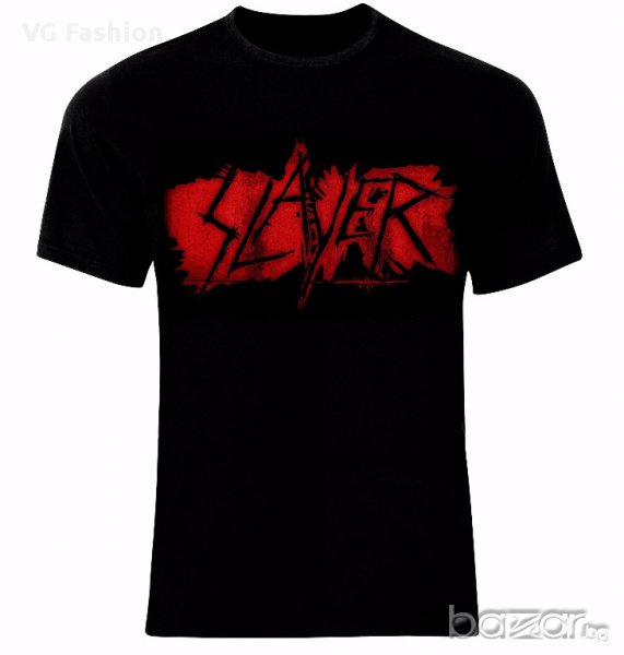  Slayer Trash Metal Logo Тениска Мъжка/Дамска S до 2XL, снимка 1