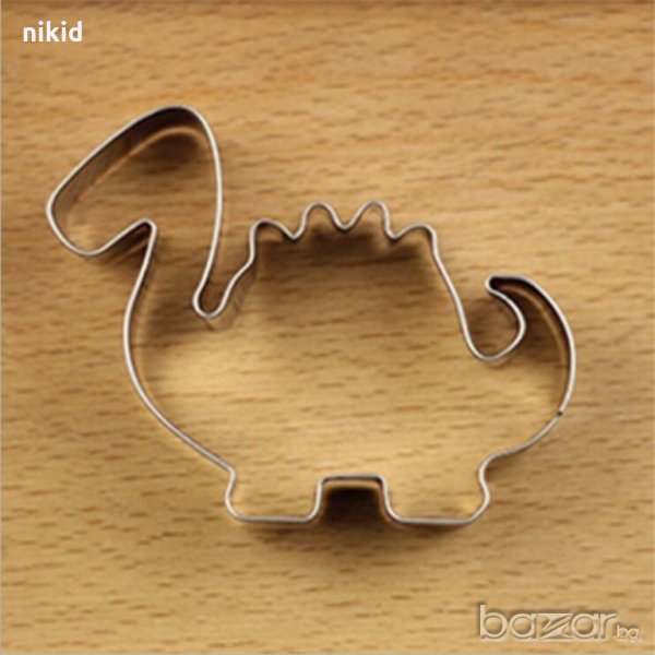 Динозавър метална форма резец за бисквитки сладки фондан украса, снимка 1