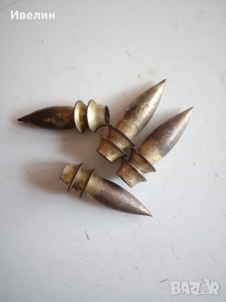 четири метални накрайника за декорация, снимка 1