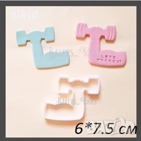 Мускул юмрук спортист пластмасов резец форма фондан тесто бисквитки