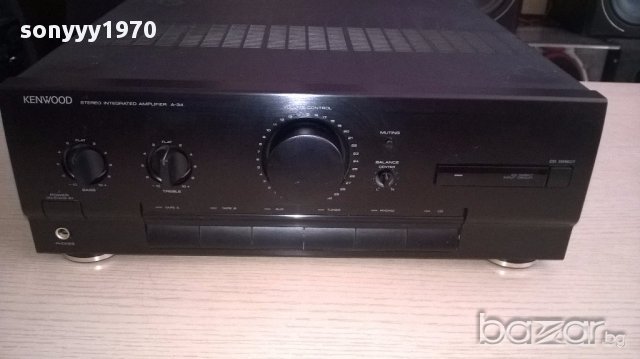 Kenwood a-34 stereo amplifier-внос швеицария, снимка 11 - Ресийвъри, усилватели, смесителни пултове - 12938931