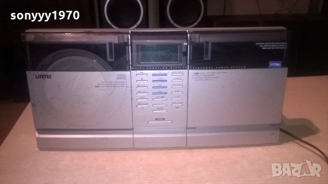 lifetec lt7835 cd/tuner/deck/amplifier/aux-внос швеицария, снимка 4 - Ресийвъри, усилватели, смесителни пултове - 22974964