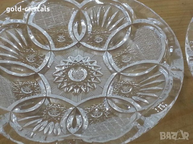 кристални чинии, снимка 12 - Чинии - 22670366