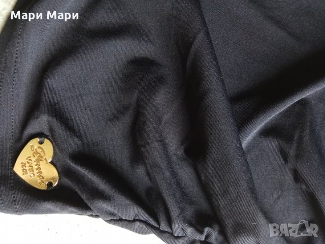 Pause Jeans  асиметричен черна блуза, снимка 13 - Тениски - 25275746