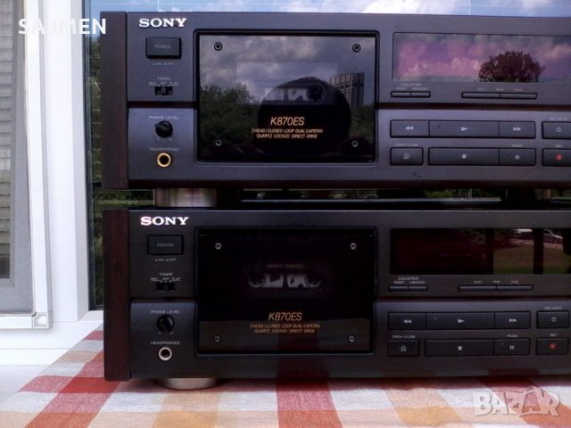 Sony TC – K 870es,ДЕК, снимка 1 - Аудиосистеми - 21926755