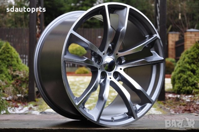 20" М Спорт Алуминиеви Джанти 5X120 BMW X3 F25 X4 F26 X5 E70 F15 X6, снимка 4 - Гуми и джанти - 25860299
