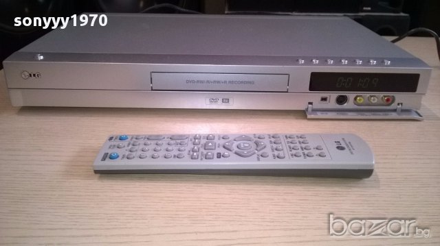 Lg dr175 dvd recorder+remote-внос швеицария, снимка 5 - Ресийвъри, усилватели, смесителни пултове - 13568280