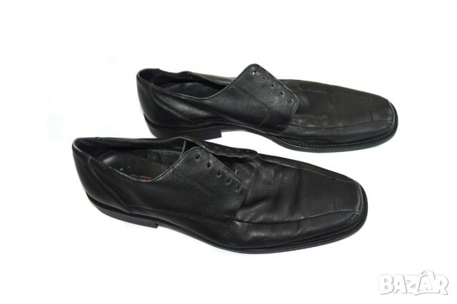 Lloyd мъжки кожени обувки черни естествена кожа, снимка 1