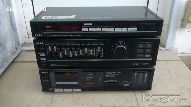 akai-tuner+deck-made in japan-за ремонт-внос швеицария, снимка 3 - Ресийвъри, усилватели, смесителни пултове - 19957505