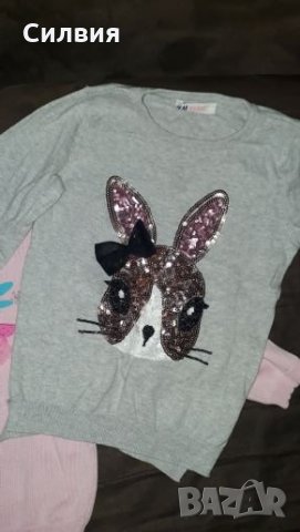 Две блузки размер 7-8,122-128, снимка 4 - Детски Блузи и туники - 25004338