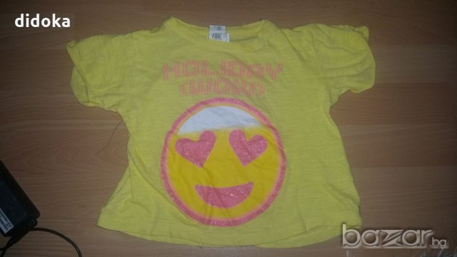 жълта тениска, снимка 1 - Детски тениски и потници - 20892926