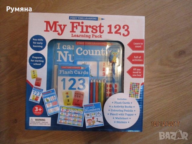 My First Numbers Learning Pack / Моите първи цифри, снимка 2 - Учебници, учебни тетрадки - 22798796