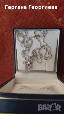 Сребърна верижка GALDINI, снимка 2 - Колиета, медальони, синджири - 24308106