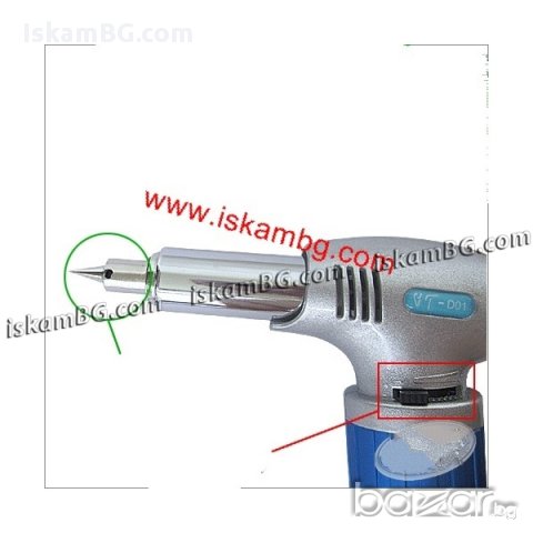Газова горелка + поялник до 1300 C - ГОЛЯМ, снимка 3 - Други спортове - 13720561