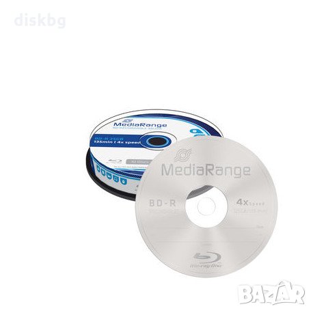 BD-R 25GB MediaRange - празни дискове Блу Рей, снимка 1 - Друга електроника - 22348267